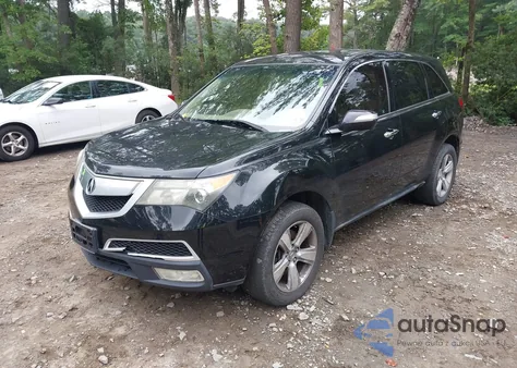 2011 Acura Mdx Technology Package из США, поврежденный, VIN 2HNYD2H65BH529108